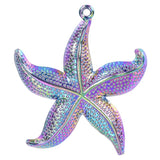 10PCS Starfish Pendant Charm for Jewelry DIY Accessories