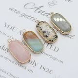 Crystal Quartz Pendants for Jewelry Making DIY Women Necklace Earr