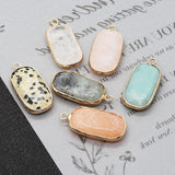 Crystal Quartz Pendants for Jewelry Making DIY Women Necklace Earr