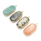 Crystal Quartz Pendants for Jewelry Making DIY Women Necklace Earr