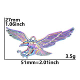 10pcs/Lot Eagle Pendant Charm Alloy Electroplating Jewelry DIY Supplies