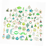 69 Enamel Charms for Jewelry Making DIY Necklaces Finding Supplies Decoration