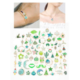 69 Enamel Charms for Jewelry Making DIY Necklaces Finding Supplies Decoration