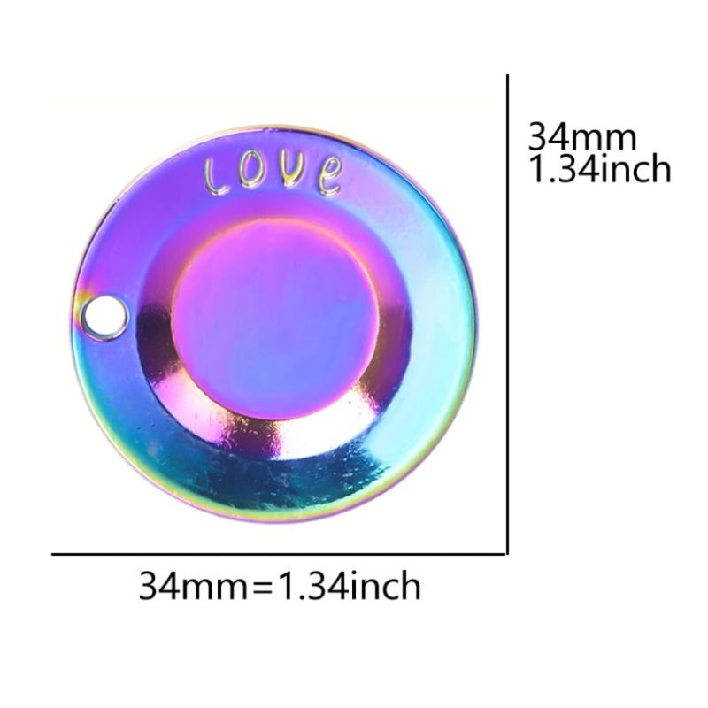 5PCS/Lot Dish Pendant Charm for Jewelry Necklaces Bracelet DIY