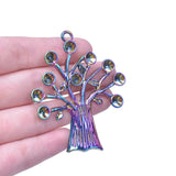 5PCS/Lot Tree Pendant Charm for Jewelry Necklace Bracelet DIY