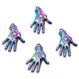 10PCS Devil's Hand Pendant Charm for Jewelry Necklaces Bracelet DIY