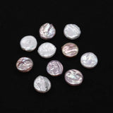 Natural Freshwater Pearl Button Beads 19-20mm for DIY Jewelry