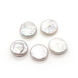 Natural Freshwater Pearl Button Beads 19-20mm for DIY Jewelry