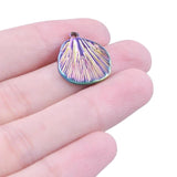 10pcs Shell Pendant Charm Stainless Steel for Jewelry DIY
