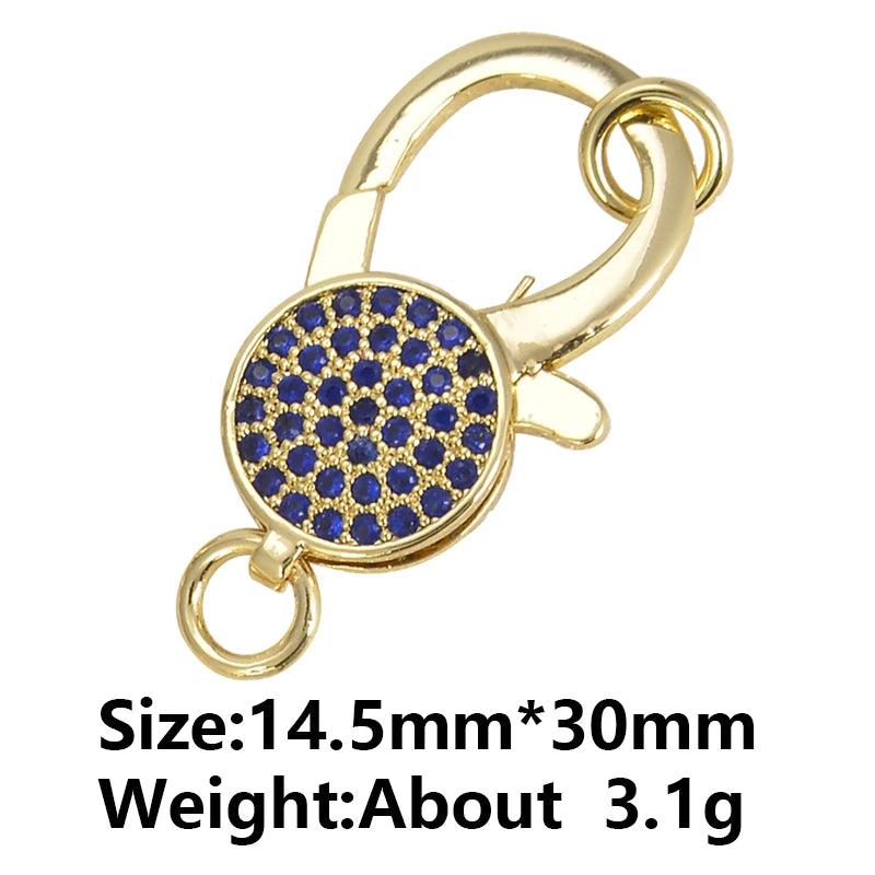 Cz Zircon Zircone Micro Jewelry Lobster Clasp Accessories