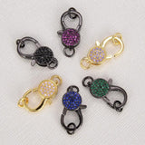 Cz Zircon Zircone Micro Jewelry Lobster Clasp Accessories