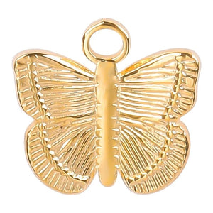 10pcs Butterfly Charms 12x13mm Jewelry Making DIY Earrings Bracelet Necklace