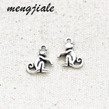 25pcs Double Sided Monkey Charms for DIY Jewelry Making