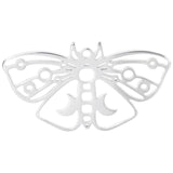 5PCS Stainless Steel Butterfly Charm Pendant DIY Necklace Bracelet Earrings