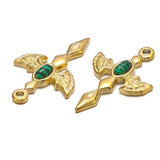 5Pcs Stainless Steel Angel Wings Holy Sword Charm Pendant