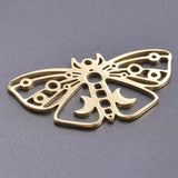 10 Pcs Butterfly Rainbow Palm Pendants Charms Jewelry Making Supplies