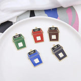 10pcs City Waste Sorting Box Charms DIY Jewelry Accessories