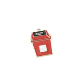 10pcs City Waste Sorting Box Charms DIY Jewelry Accessories