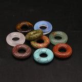 5 PCS Natural Stone Pendant Beads 20x20mm DIY Jewelry Making Accessories