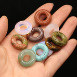 5 PCS Natural Stone Pendant Beads 20x20mm DIY Jewelry Making Accessories