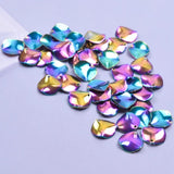 15pcs Punk Wave Pattern Plaque Disc Rainbow Charms for Earrings Making