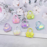 Plated Macaron Bag Hanging UV Pendant Acrylic DIY Ring Key Chain