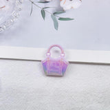 Plated Macaron Bag Hanging UV Pendant Acrylic DIY Ring Key Chain