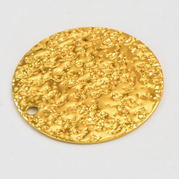 20mm Double Bright Sand Frosted Earrings DIY Necklace Accessories