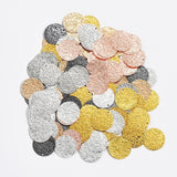 20mm Double Bright Sand Frosted Earrings DIY Necklace Accessories