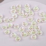 10 PCS Acrylic Petals Charms Pendant For Hairwear Earring Accessories DIY