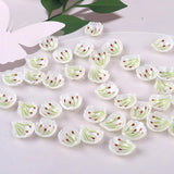10 PCS Acrylic Petals Charms Pendant For Hairwear Earring Accessories DIY
