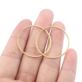 10Pcs Stainless Steel Triangle Round Charms for DIY Jewelry Making