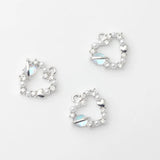 Heart Charms Pendant 6PCS/lot for DIY Necklace Jewelry Making