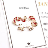 10 Unicorn Enamel Charms Bracelet Pendant Rainbow DIY Earring YZ136