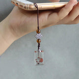 Christmas Santa Claus Cremation Jewelry for Ashes Keychain