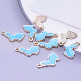 50 Pcs Rabbit Pendants for DIY Jewelry Making Supplies