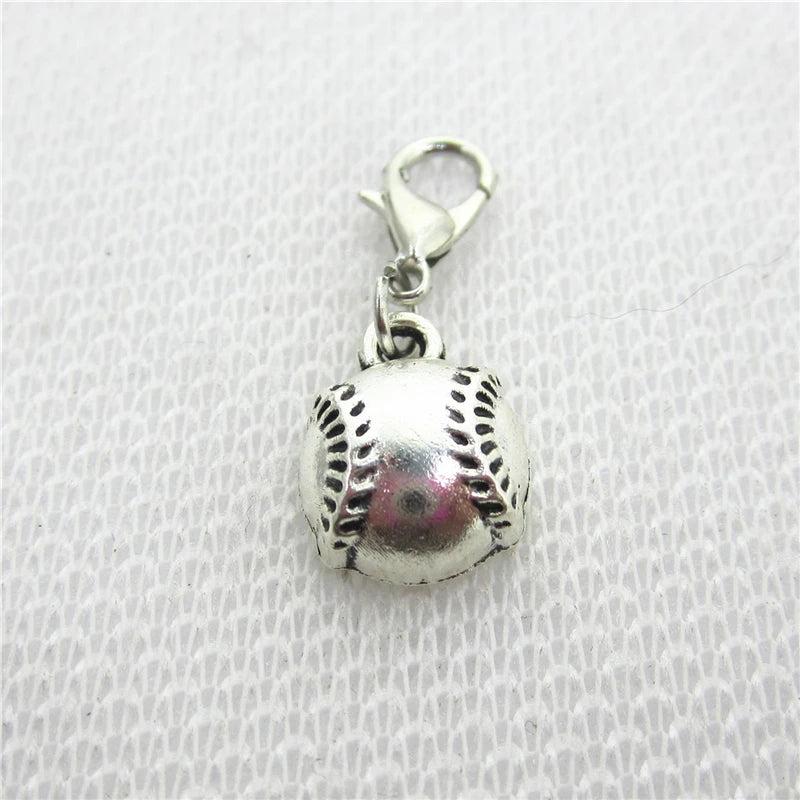 20pcs/lot Baseball Charms Dangle Charms DIY Jewelry Accessories