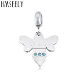 Crystal Bee Pendant DIY Bracelet Necklace Jewelry Making