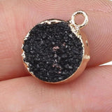 3 PCS Agates Pendant Charm Mixed DIY for Jewelry Making 12x16mm