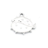 20Pcs Fish Charms Enamel Pendants for Jewelry Making