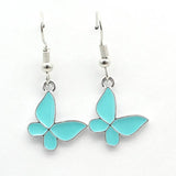 20Pcs Butterflies Charms Enamel Pendants for Jewelry Making Earrings Necklace