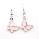 20Pcs Butterflies Charms Enamel Pendants for Jewelry Making Earrings Necklace