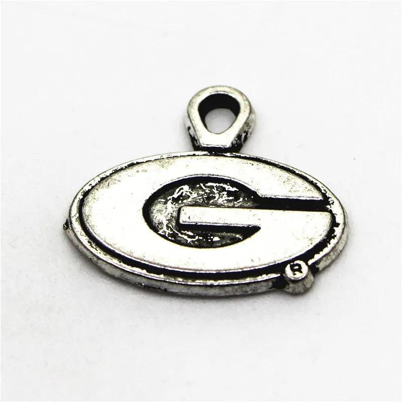 20pcs Football Sports Packers Dangle Charms DIY Jewelry Accessories