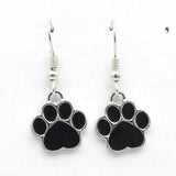 20Pcs Dog Footprint Charms Enamel Pendants for Jewelry Making