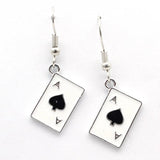 20Pcs Poker Aces Charms Enamel Pendants for Jewelry Making