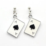 20Pcs Poker Aces Charms Enamel Pendants for Jewelry Making