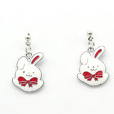 20Pcs Animal Rabbit Charms for Jewelry Making Earrings Necklace
