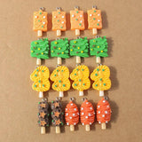 15pcs Mix Food Barbecue Resin Charms for Jewelry Making