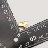 5PC Love Heart Charms DIY Jewelry Making Earrings Bracelet Pendants Accessories