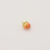 5Pcs Orange Resin Strawberry Charms Pendant DIY Jewelry Making